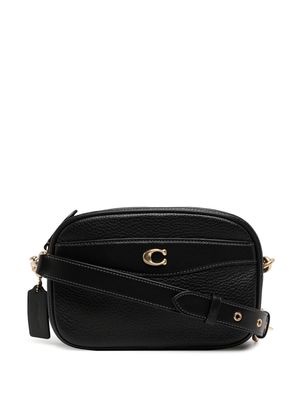 Coach grained leather camera bag - Black