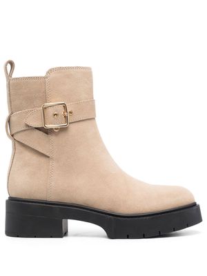 Coach Lacey suede ankle boots - Neutrals