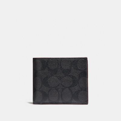 Coach Outlet 3 In 1 Wallet In Signature Canvas - Multi