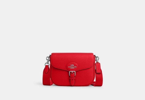 Coach Outlet Amelia Saddle Bag - Red