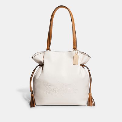 Coach Outlet Andy Tote With Horse And Carriage - White
