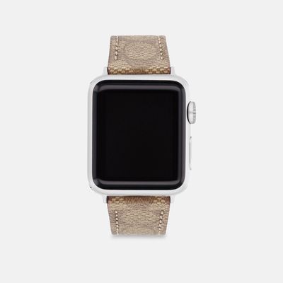 Coach Outlet Apple Watch® Strap, 38 Mm And 40 Mm - Beige