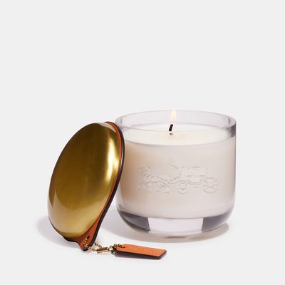 Coach Outlet Boxed Coach Glass Candle - Multi