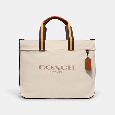 Coach Outlet Canvas Tote 38 - Brown