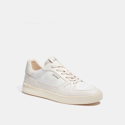 Coach Outlet Clip Court Sneaker - White