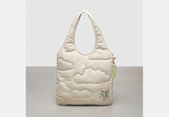 Coach Outlet Coachtopia Loop Quilted Tote - White