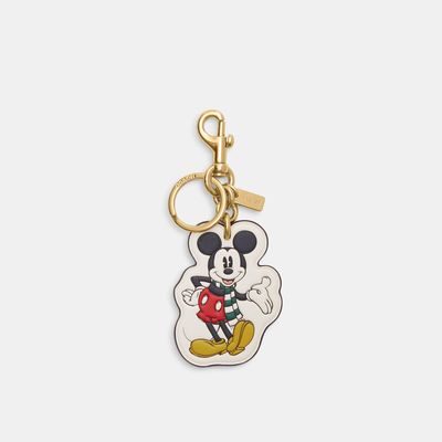 Coach Outlet Disney X Coach Mickey Mouse Bag Charm - White
