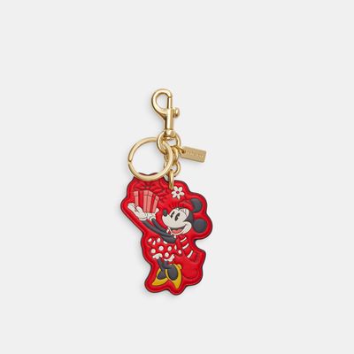 Coach Outlet Disney X Coach Minnie Mouse Bag Charm - Red