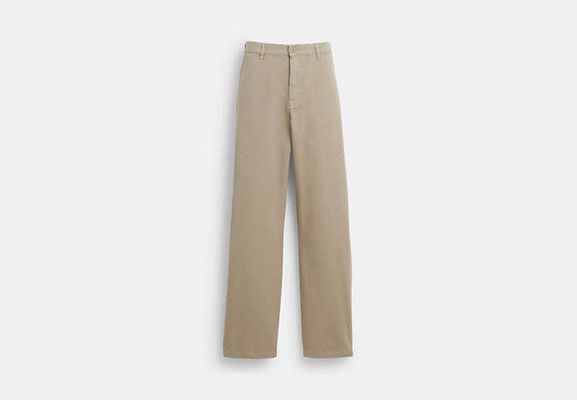 Coach Outlet Garment Dye Chino Pants - Dun