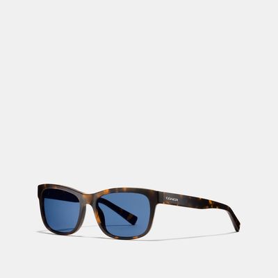 Coach Outlet Hudson Rectangle Sunglasses - Brown