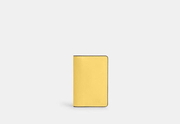 Coach Outlet Id Wallet - Yellow