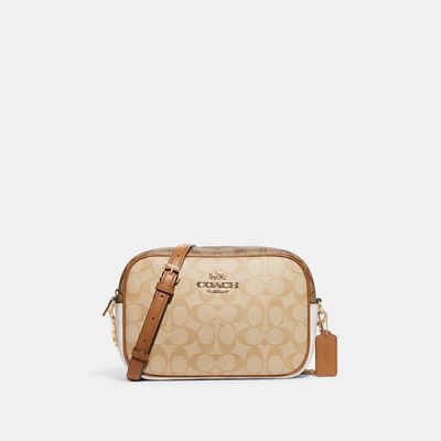 Coach Outlet Jamie Camera Bag In Blocked Signature Canvas - Beige