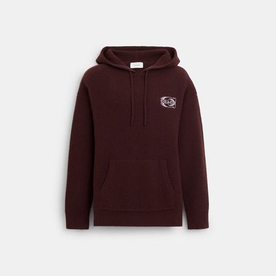 Coach Outlet Knit Hoodie - Red