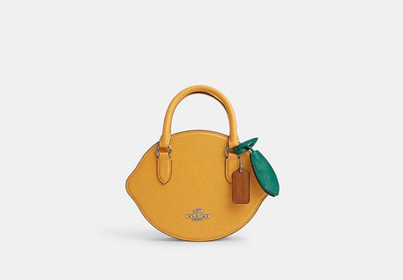 Coach Outlet Lemon Crossbody - Yellow