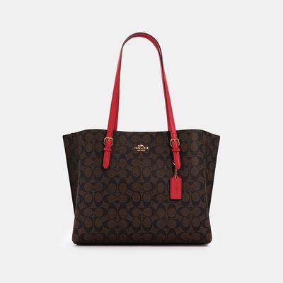 Coach Outlet Mollie Tote In Signature Canvas - Multi