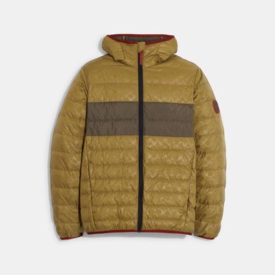 Coach Outlet Packable Down Jacket - Green
