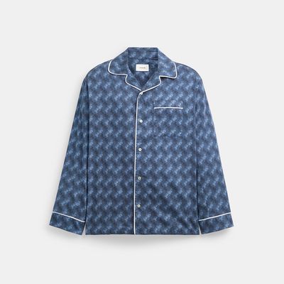 Coach Outlet Pajama Top - Blue