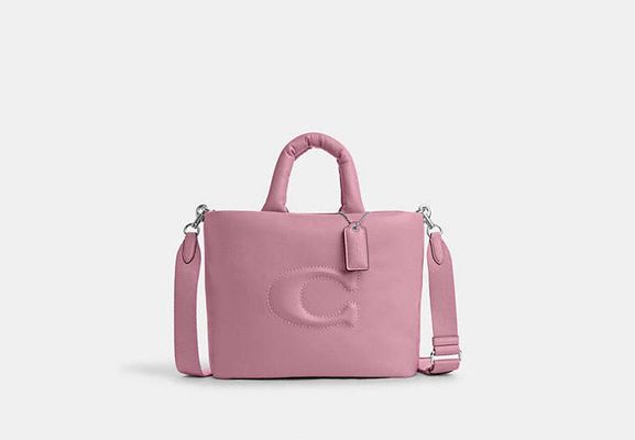 Coach Outlet Pillow Tote - Pink
