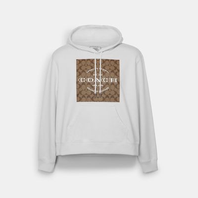 Coach Outlet Signature Hoodie - White