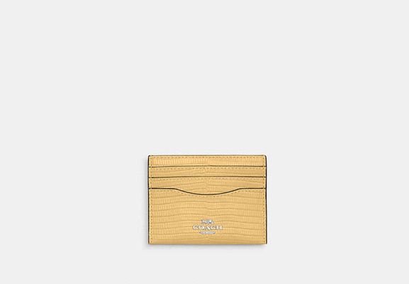 Coach Outlet Slim Id Card Case - Beige