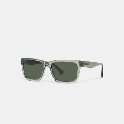 Coach Outlet Square Frame Sunglasses - Green
