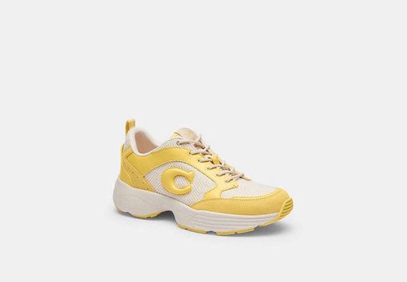 Coach Outlet Strider Sneaker - Yellow