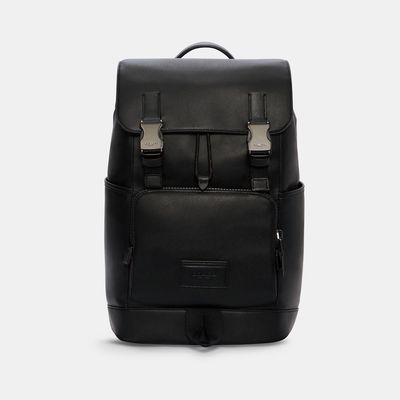 Coach Outlet Track Backpack - Black