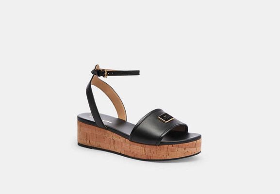 Coach Outlet Tullie Sandal - Black