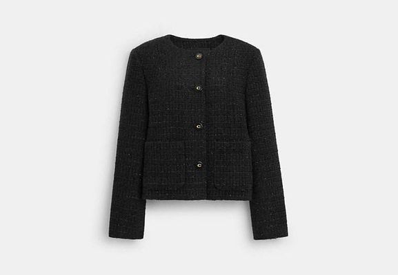 Coach Outlet Tweed Jacket - Oy2