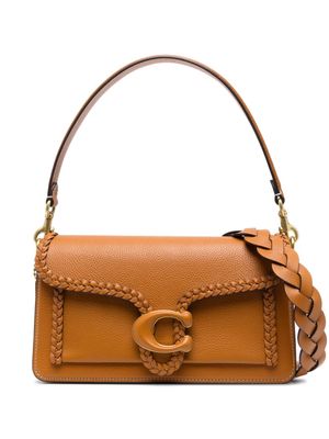 Coach Tabby braided leather shoulder bag - Brown