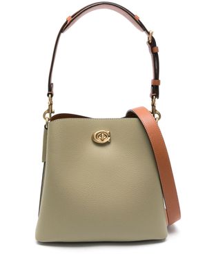 Coach Willow leather bucket bag - Green