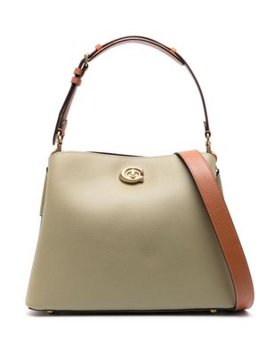 Coach Willow leather shoulder bag - Green