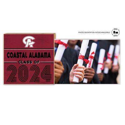 Coastal Alabama Community College 5" x 10.5" 2024 Grad Floating Photo Frame