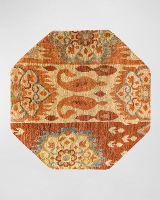 Cobblehill Hand-Knotted Rug, 6' Octagon