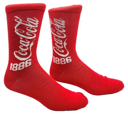 Coca-Cola Men's Crew Socks