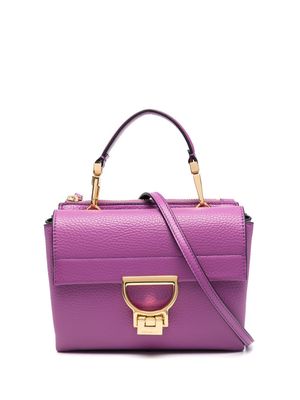 Coccinelle Arlettis leather crossbody bag - Purple