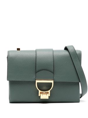 Coccinelle Arlettis leather shoulder bag - Green