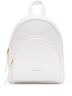 Coccinelle Gleen leather backpack - White