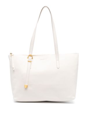 Coccinelle Gleen long-handle tote bag - White