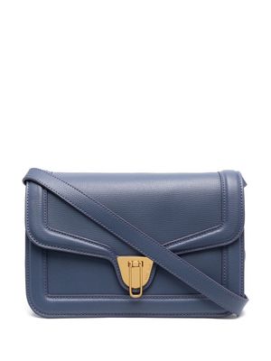 Coccinelle leather satchel-bag - Blue