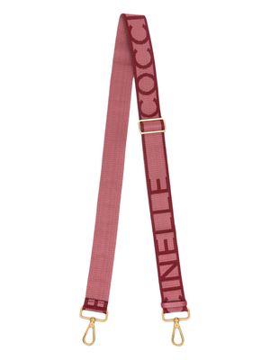 Coccinelle logo-embellished shoulder strap - Red
