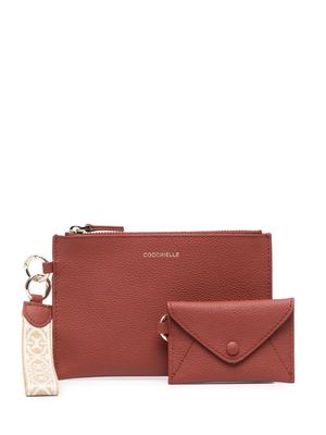 Coccinelle Lyra wrist clutch - Red