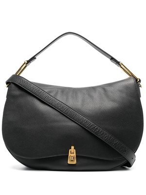 Coccinelle Maggie leather shoulder bag - Black