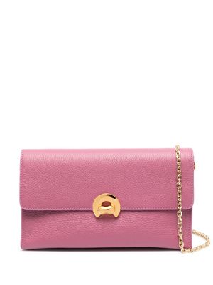 Coccinelle medium Binxie leather crossbody bag - Pink