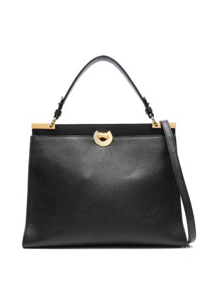 Coccinelle medium Binxie leather tote bag - Black