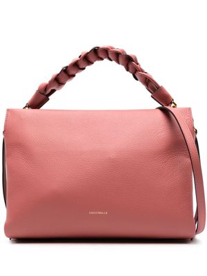 Coccinelle medium Boheme leather shoulder bag - Pink