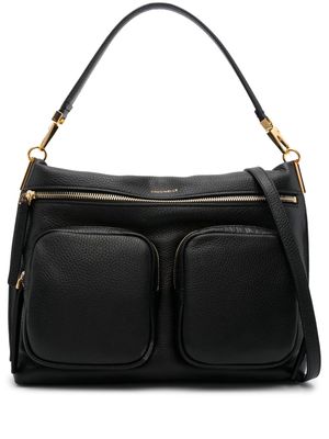 Coccinelle medium Hyle leather shoulder bag - Black