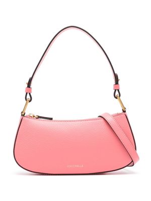 Coccinelle Merveille leather tote bag - Pink