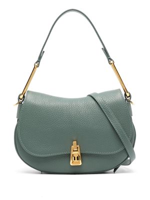 Coccinelle mini Magie leather tote bag - Green