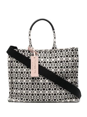 Coccinelle Never Without monogram tote bag - Black